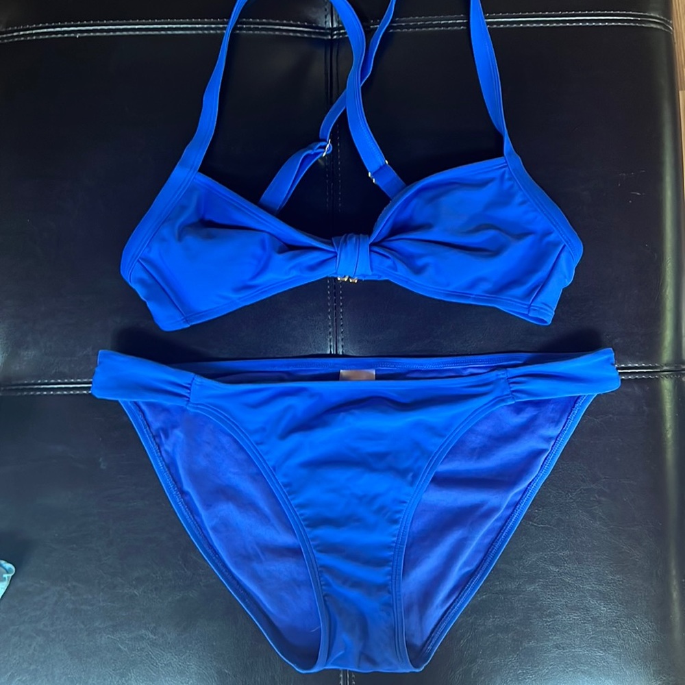 Royal blue bikini